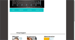 Desktop Screenshot of brownvirtualsupport.com